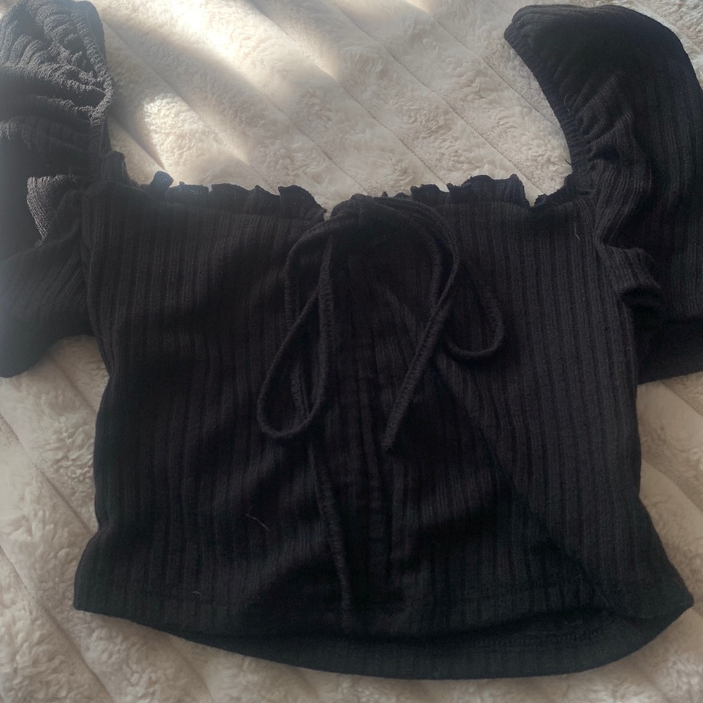 Shein top, size xs , color black
